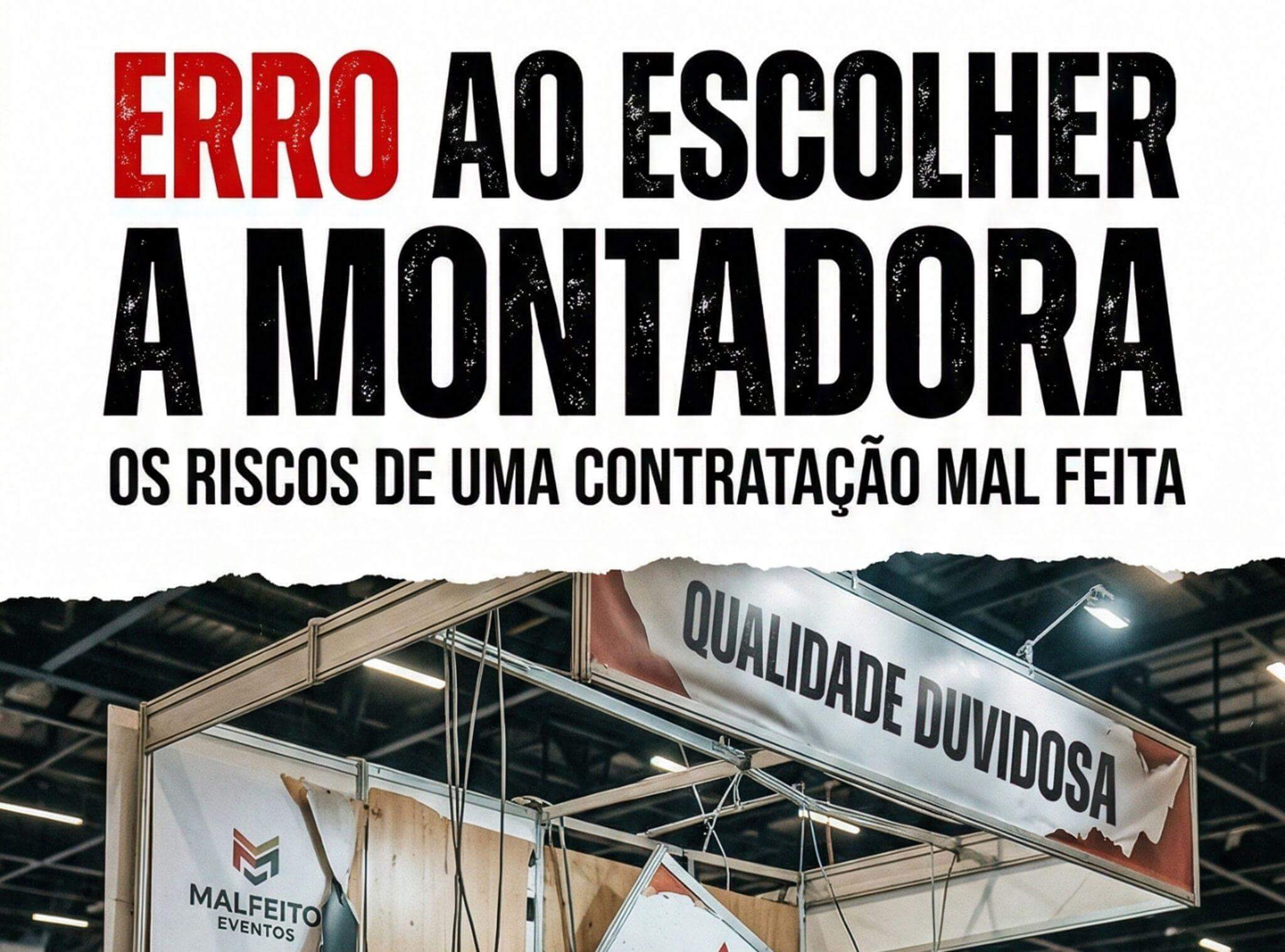 Erros ao Contratar uma Montadora de Estandes e Como Evitar Prejuízos na Montagem para Feiras